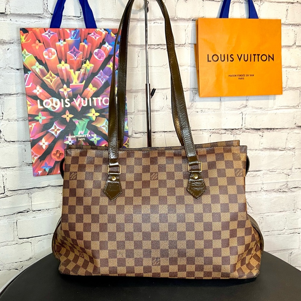 Louis Vuitton Damier Ebene Chelsea Centennaire bag Special Edition #4066 - Picture 2 of 16